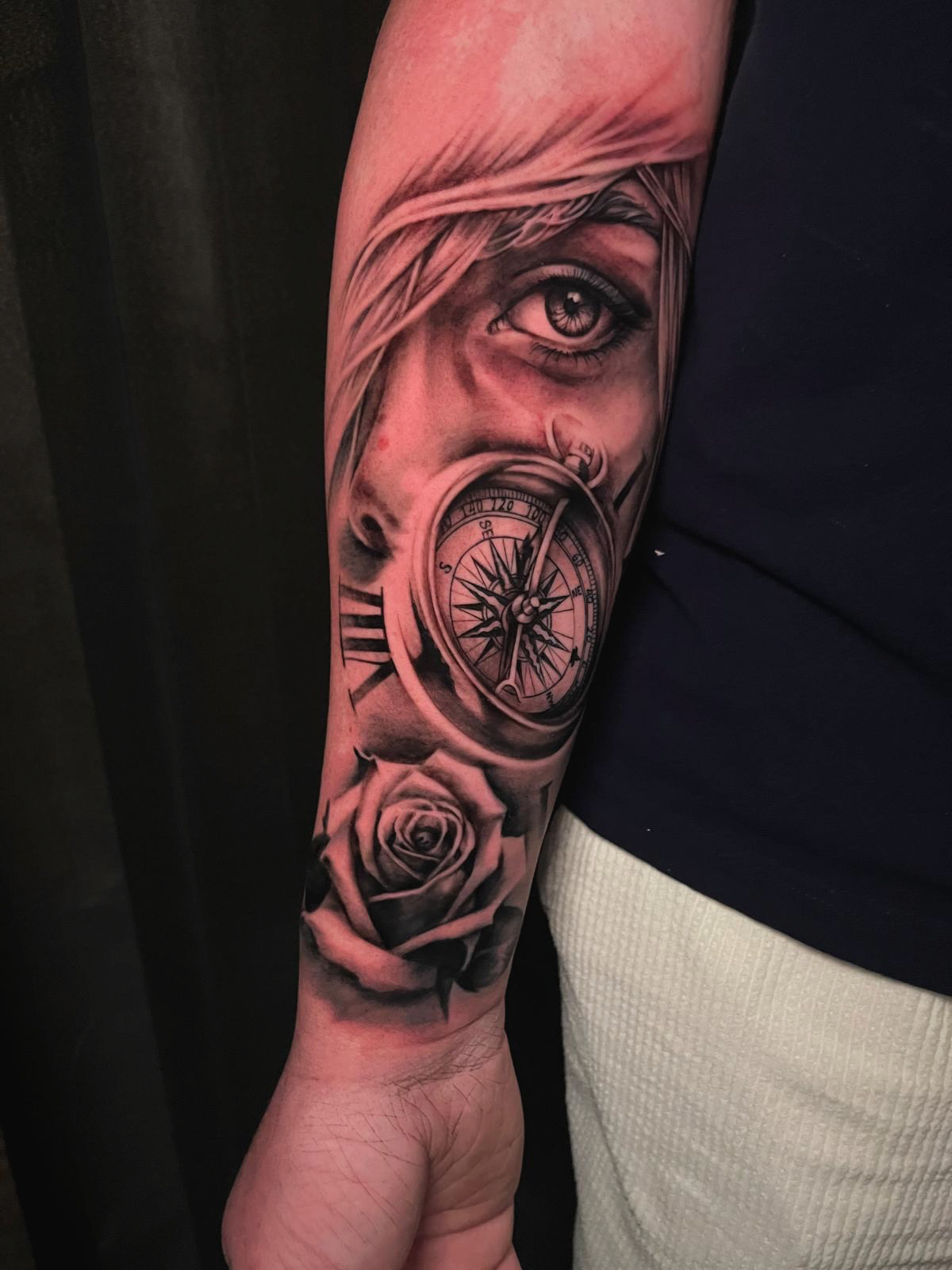 Realismus Tattoo von Feri