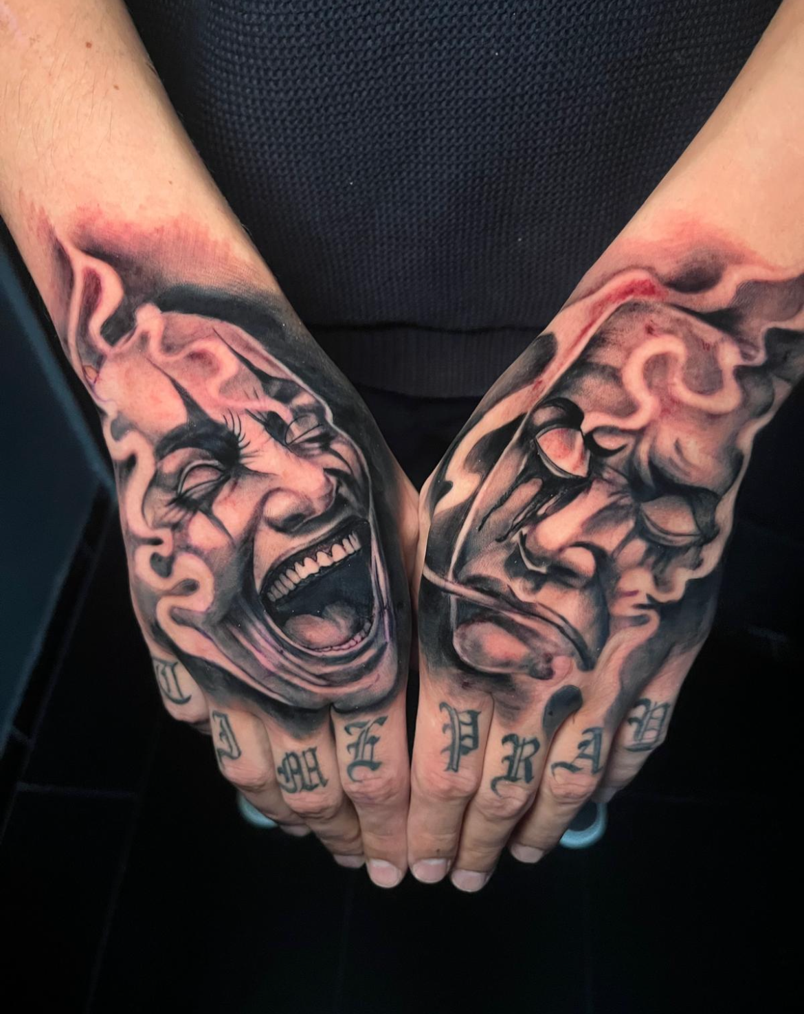 Comic Tattoo von Feri