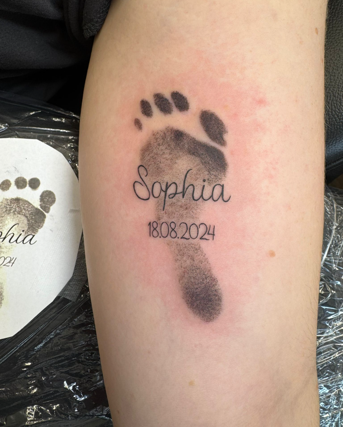 realismus Tattoo von Feri