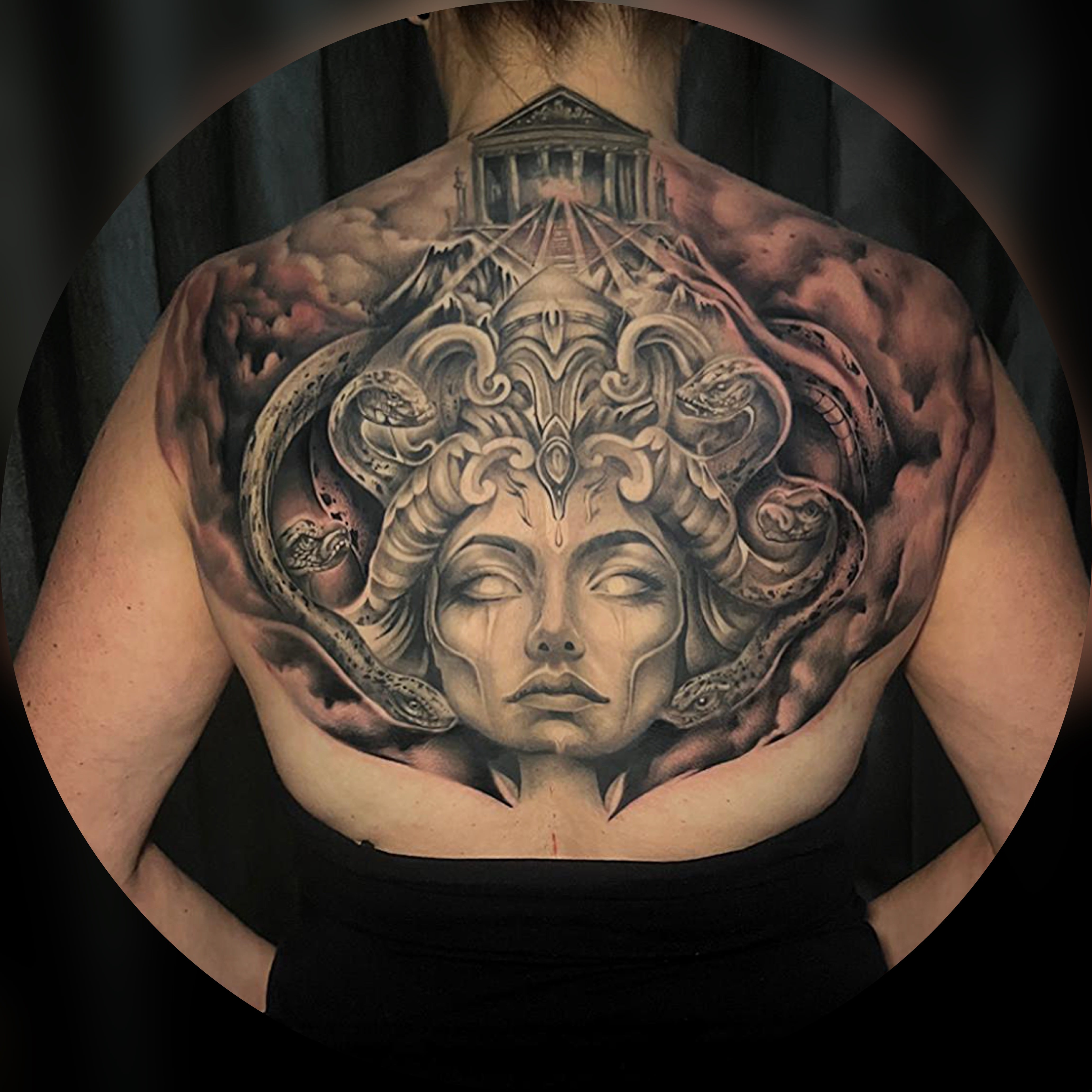 Portrait Tattoo von Feri