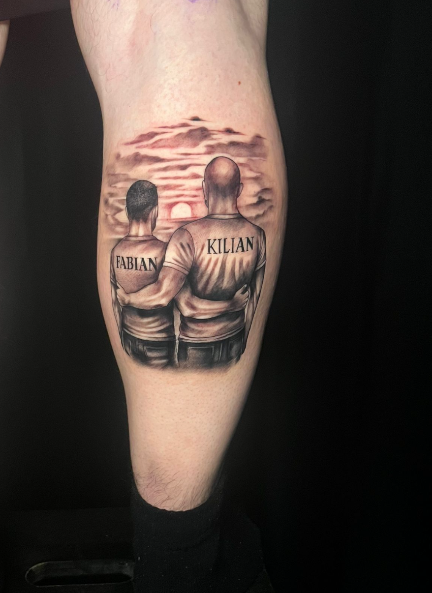 Portrait Tattoo von Feri