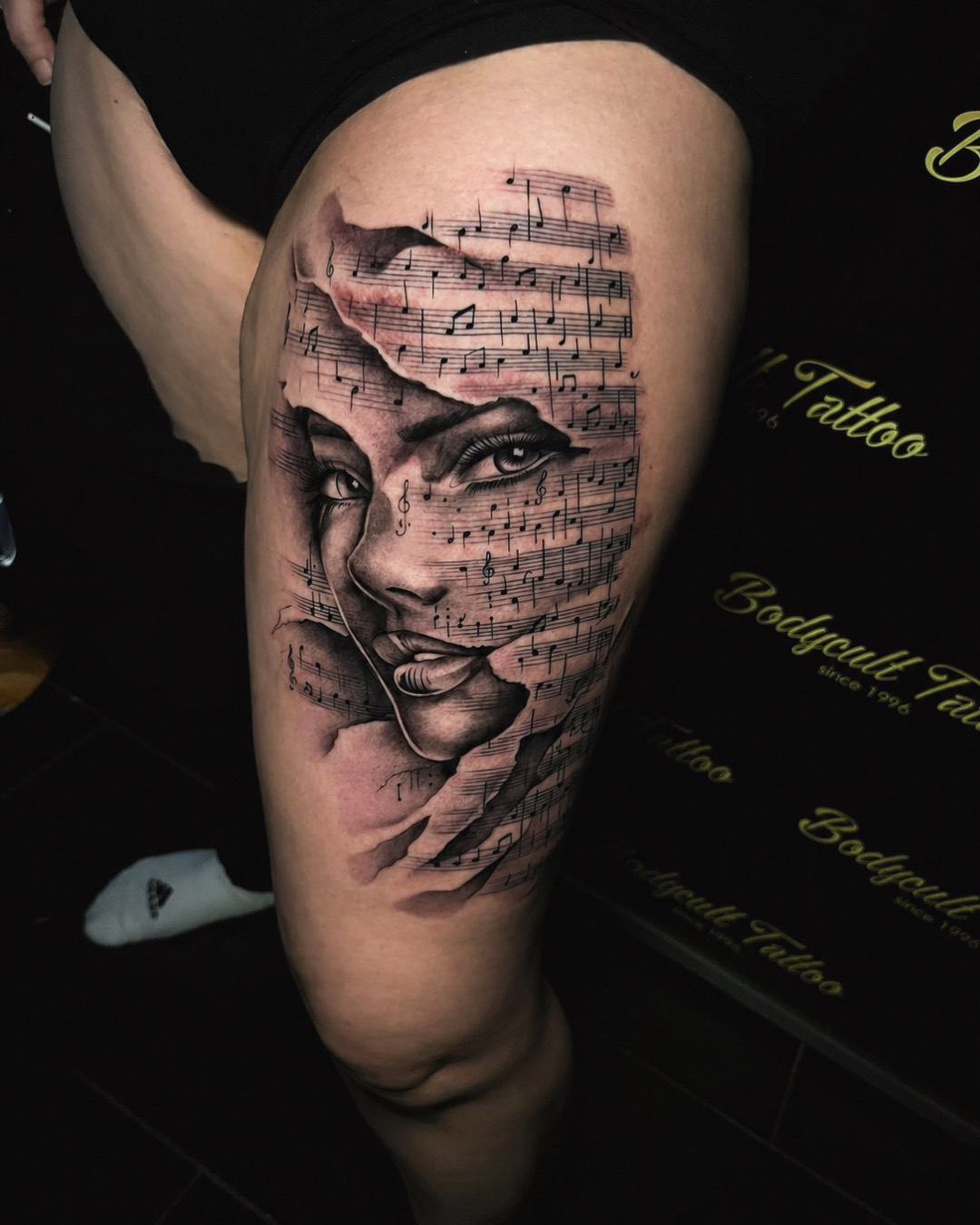 Portrait Tattoo von Feri