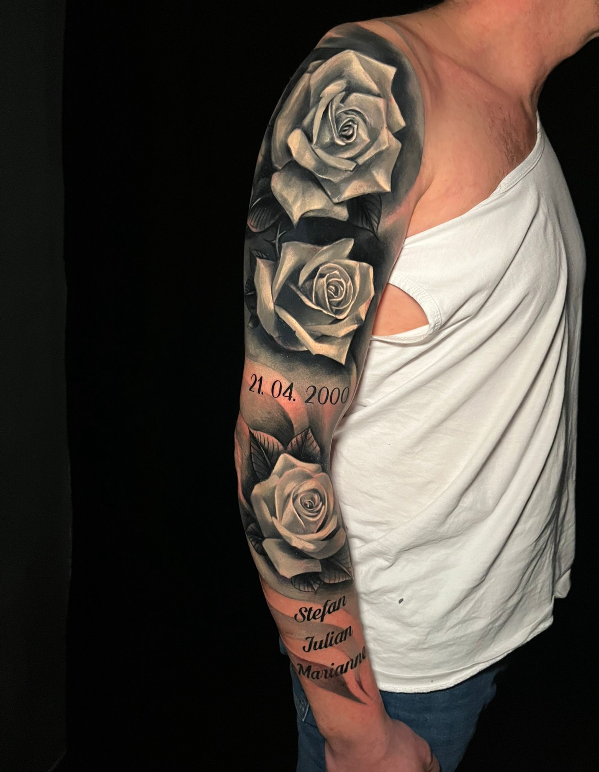 realismus Tattoo von Feri
