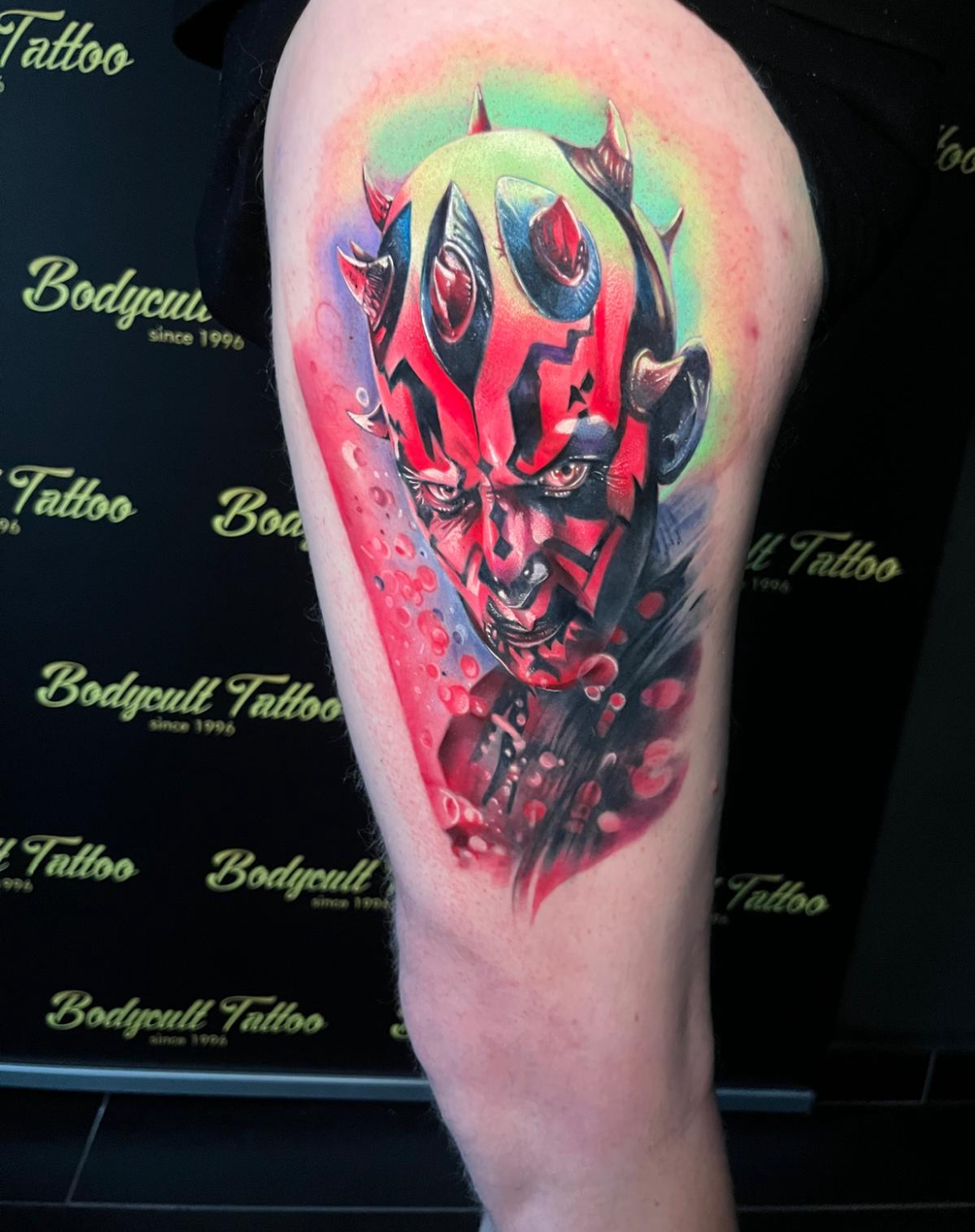 Comic Tattoo von Feri
