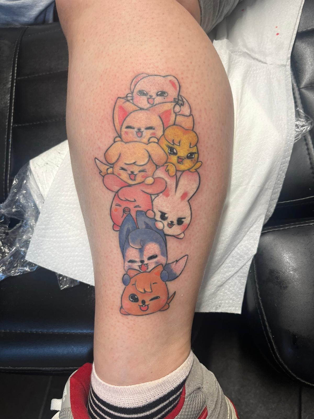comic Tattoo von Feri