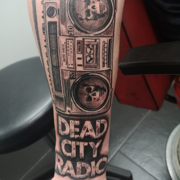 Realismus Tattoo von Martin