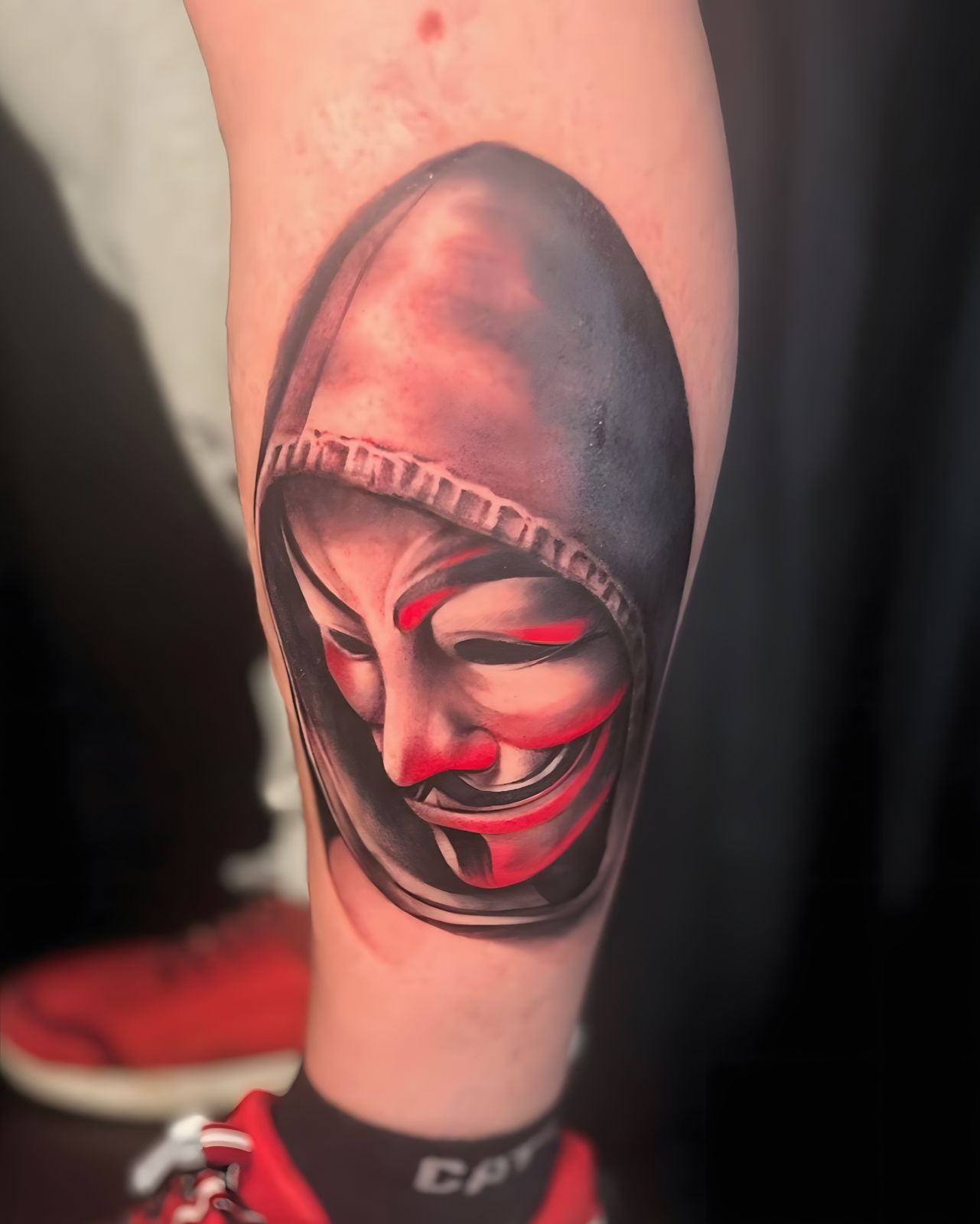 Masken-Tattoo