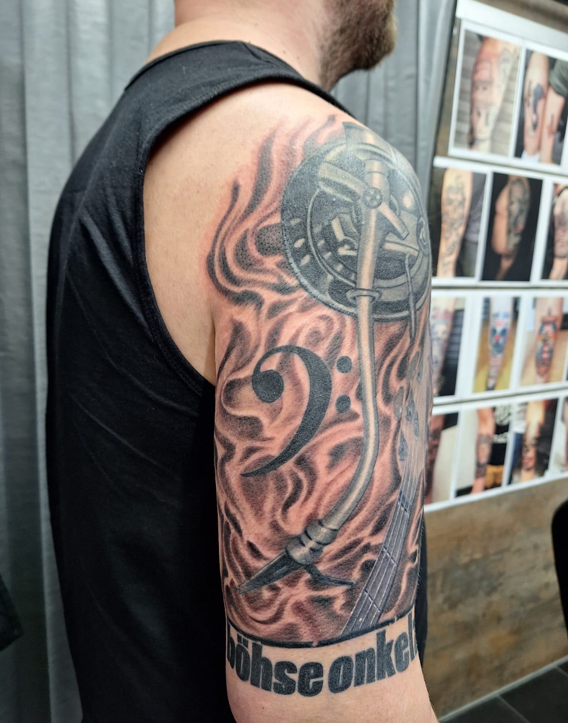 Portrait Tattoo von Tibor
