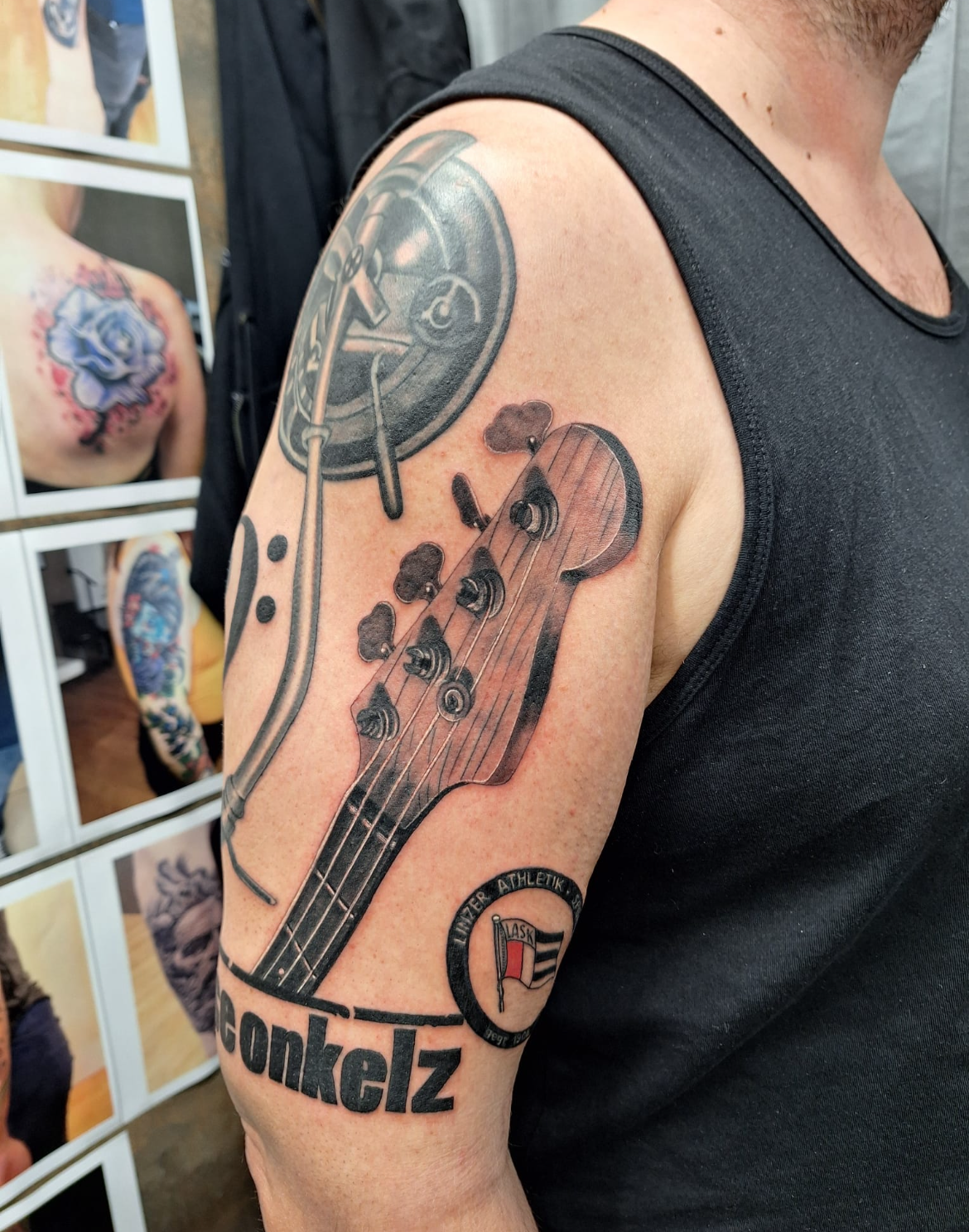Portrait Tattoo von Tibor