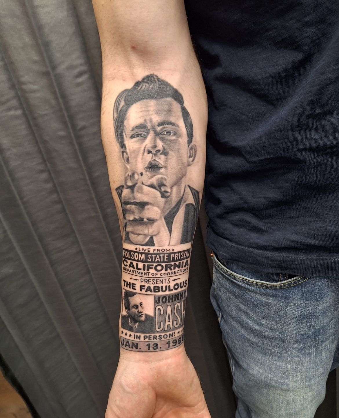 Portrait Tattoo von Tibor