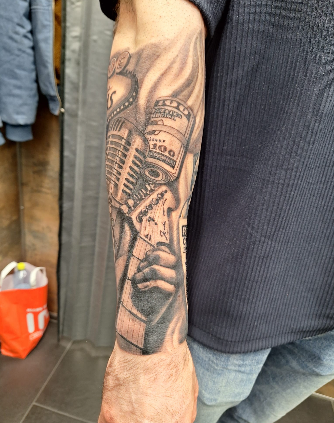 Portrait Tattoo von Tibor