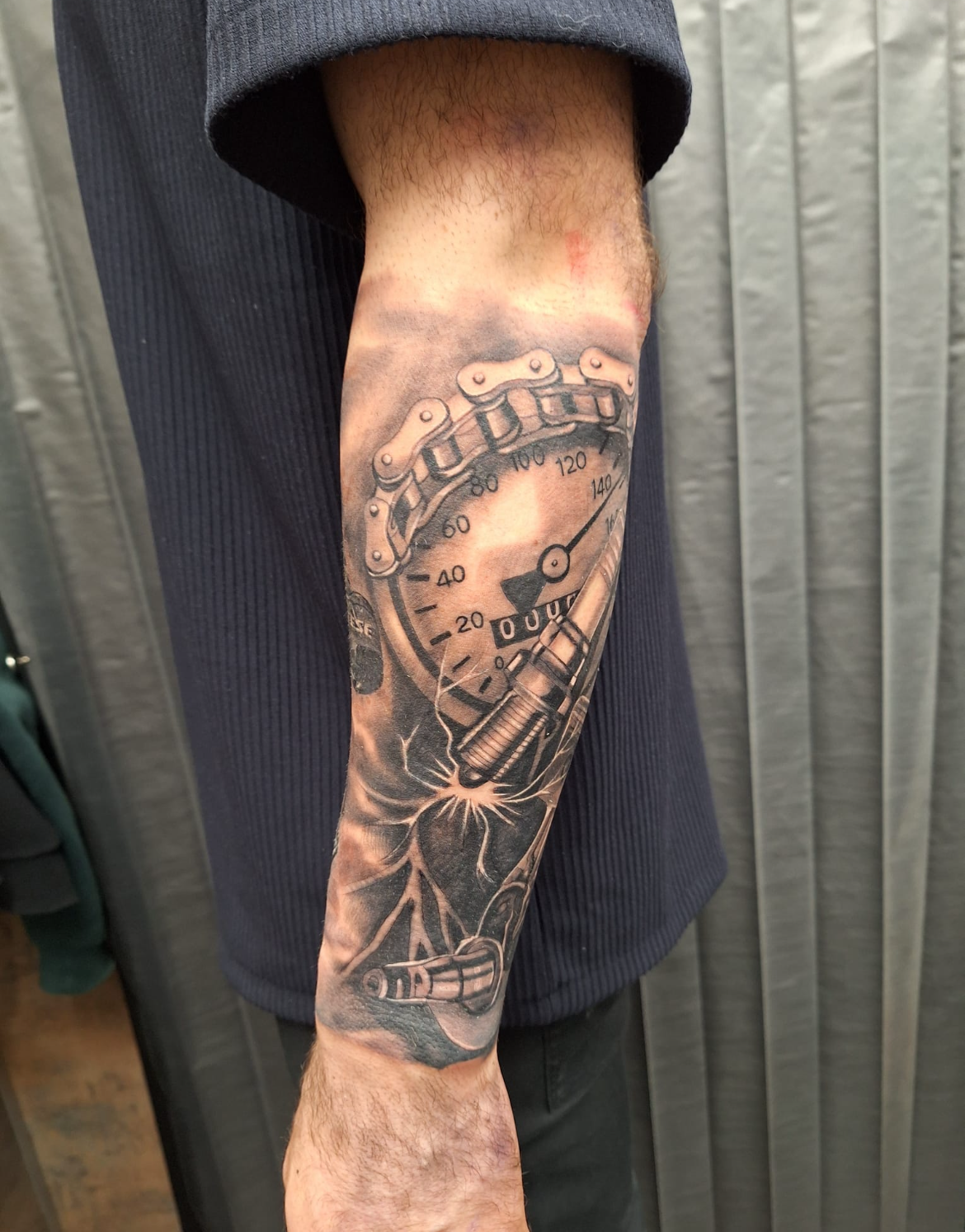 Realismus Tattoo von Tibor