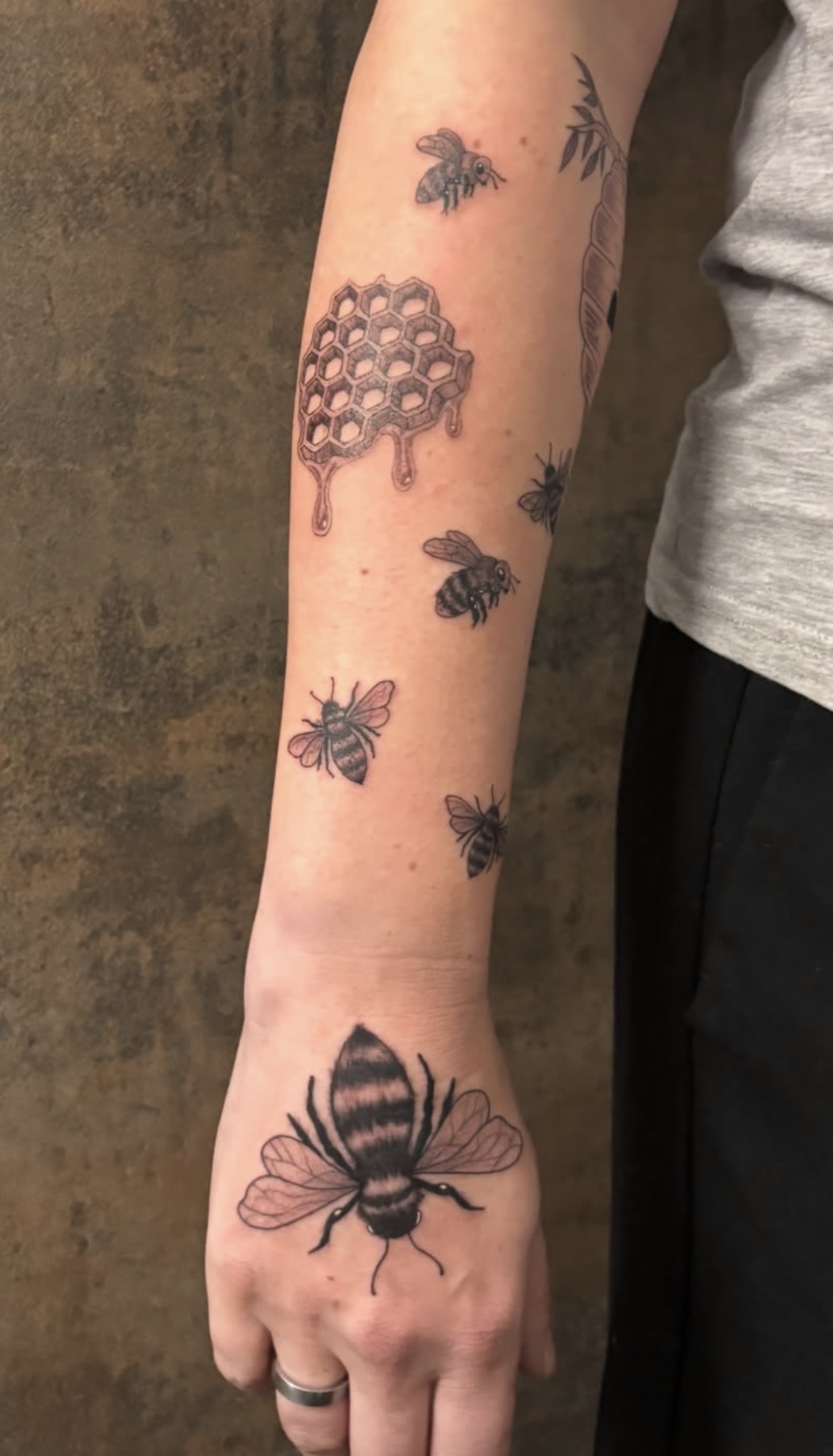 realismus Tattoo von Tobias